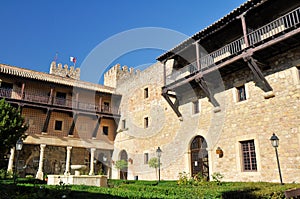 Siguenza castle, now State-run hotel , Guadalajar