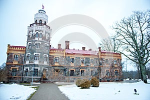 Sigulda New Castle in Latvia