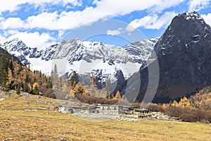 Siguniangshan National Park in Sichuan, China