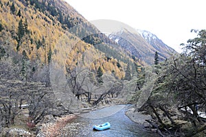 Siguniangshan National Park in Sichuan, China