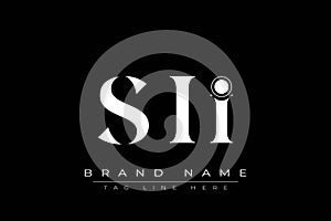 SII abstract letter logo design