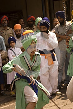 Sikh fighter, Amritsar, Punjab, India