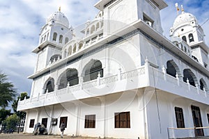 A Sikh Gurdwara or Gurudwara in Pushkar