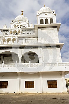 A Sikh Gurdwara or Gurudwara in Pushkar