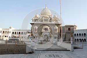 Sikh historical, sacred and religious place Gurudwara Panja Sahib in Hasan Abdal, Punjab Pakistan