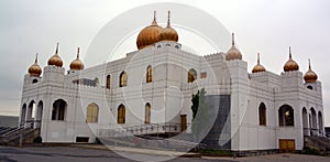 Sikh temple Gurdwara Guru Nanak Darbar was built in 2001.