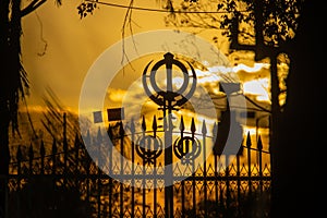 Sikh Temple Makindu Nairobi Entreance Main Gate photo