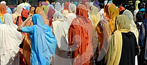 Sikh women.