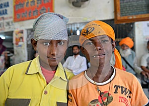 Sikh Young Boy's Portrait
