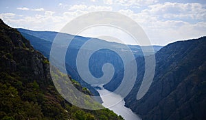 Sil Canions in Ourense, Spain