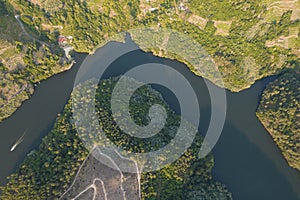 Sil Canyons in Lugo, Galicia