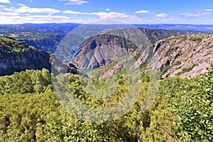 Sil River Canyon, Ribera Sacra, Spain