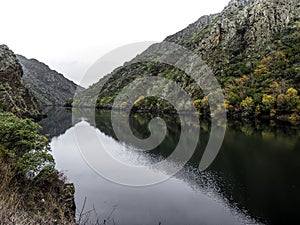 Sil river canyons in the Ribeira Sacra photo