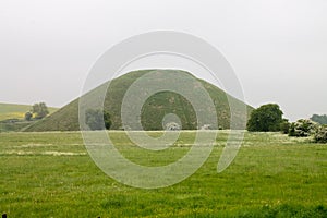 Silbury Hill Avebury Wiltshire United Kindom