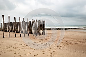 The silence of OYE-PLAGE, a beach in the north of France