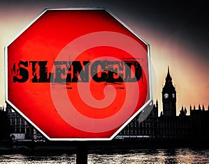 Silenced prologation of parliament No-Deal Brexit concept