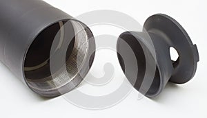 Silencer body and baffle