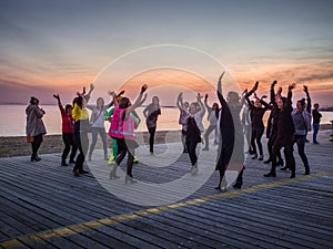 Silent Disco at the Beach