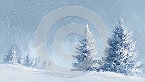 Frozen Silence Forestline