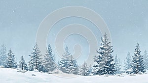 Snow Forest Minimal Harmony