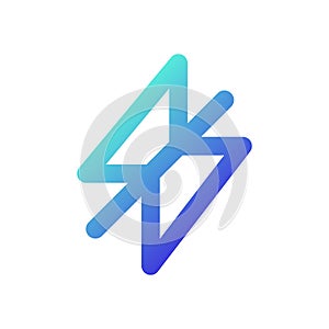Silent mode pixel perfect gradient linear ui icon