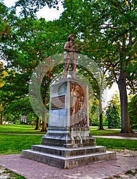 Silent Sam Confederate Statue University of North Carolina Chapel Hill, North Carolina, USA photo
