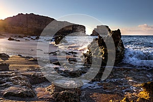 Silent sunrise in Portugal Albufeira