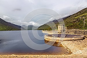 Silent Valley reservoir drought conditions