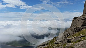 Silent vally reservoir ireland photo