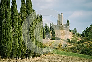 The silent watcher of Romena Castle