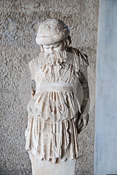 Silenus statue. Greek God of Drunkenness & Wine-Making