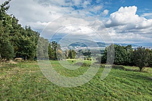 Silesian Beskids, landscape near Bystra