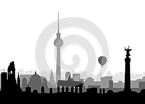 Silhouette of Berlin