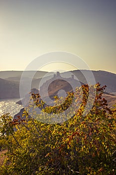 Silhouette of Cembalo fortress