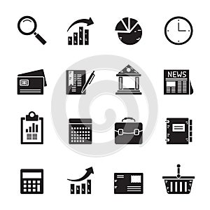 Silhouette Database and Table Formatting Icons