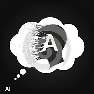 Artificial intelligence creativity or digital transformation. The