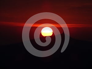 Silhouette of Jested tower