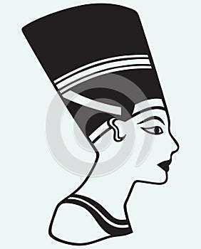 Silhouette Nefertiti