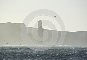 Silhouette of the Old Man of Hoy. Caithness, Scotland,UK