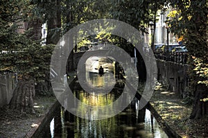 Silhouette on the Oudegracht