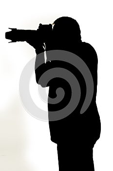 Silhouette photographer