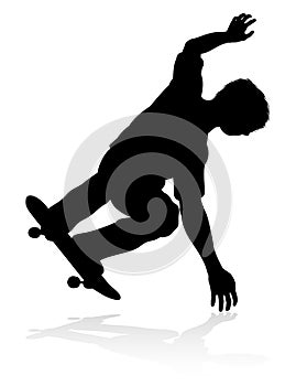 Silhouette Skater Skateboarder