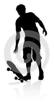 Silhouette Skater Skateboarder