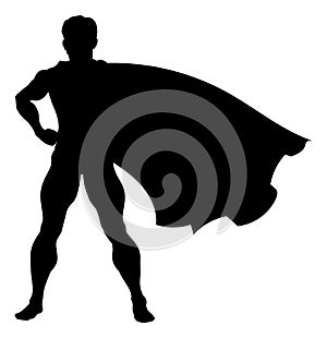 Silhouette Superhero