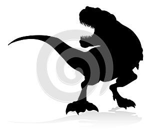 T Rex Dinosaur Silhouette photo