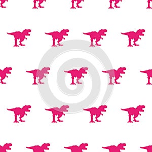 Silhouette Tyrex Pattern Pink