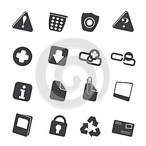Silhouette Web site and computer Icons