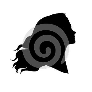 Silhouette of woman