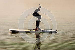 Sup yoga meditation photo