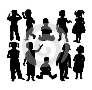 Silhouettes of Children, ssign and symbol